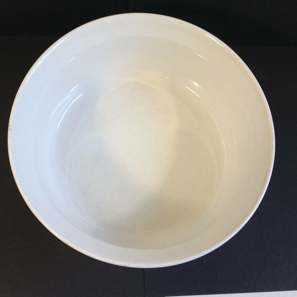 Corning 1.5 Qt French White Baking Casserole Dish 1.4 L w/ Pyrex G-5-C Lid